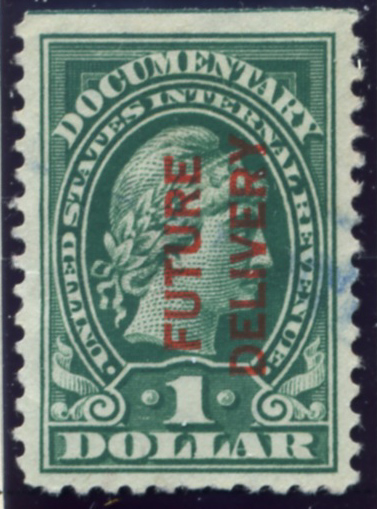 Scott RC10 1 Dollar Internal Revenue Documentary Stamp Future Delivery