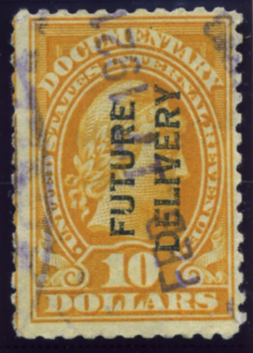 Scott RC14 10 Dollar Internal Revenue Documentary Stamp Future Delivery