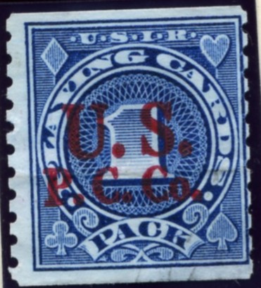 Scott RF26 1 Pack Internal Revenue Playing Cards Stamp c