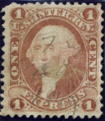 Scott R1 1 Cent Internal Revenue Stamp Express