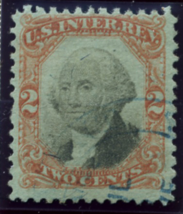 Scott R151 2 Cents Internal Revenue Stamp