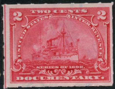 Scott R164 2 Cent Internal Revenue Documentary Stamp Watermarked USIR a