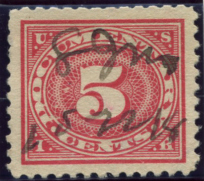 Scott R232 5 Cent Internal Revenue Documentary Stamp Watermarked USIR