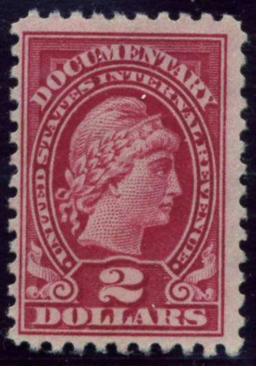 Scott R241 2 Dollar Internal Revenue Documentary Stamp Watermarked USIR a