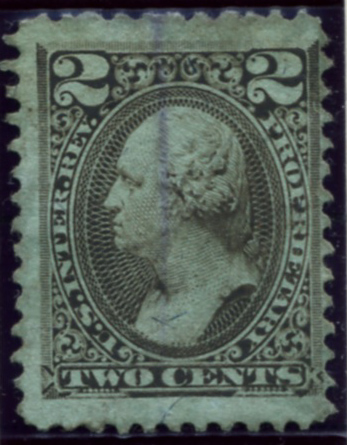 Scott RB12a 2 Cents Internal Revenue Proprietary Stamp No Watermark