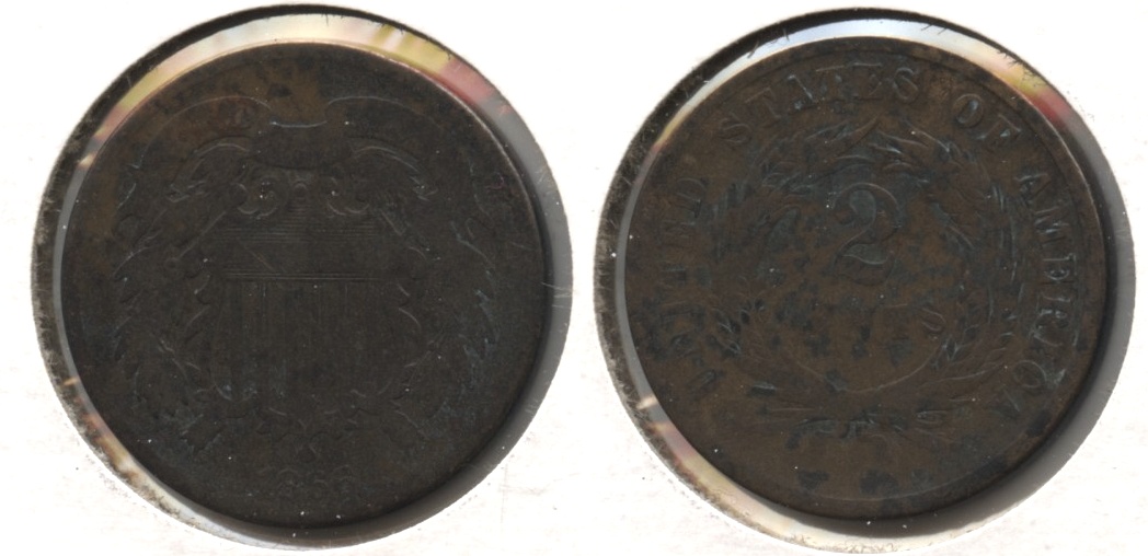1866 Two Cent Piece AG-3 #e