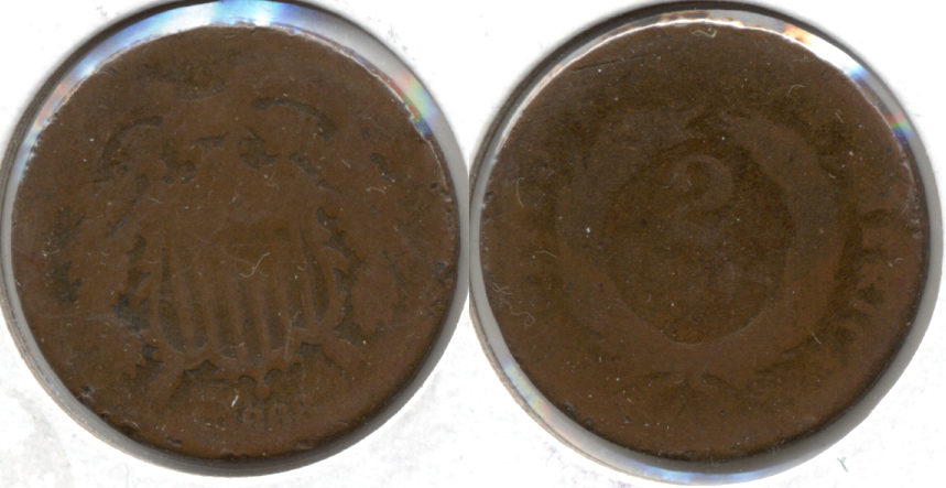 1868 Two Cent Piece Fair-2
