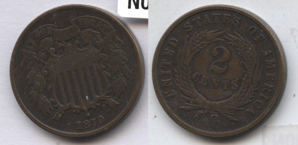 1870 Two Cent Piece Fine-12